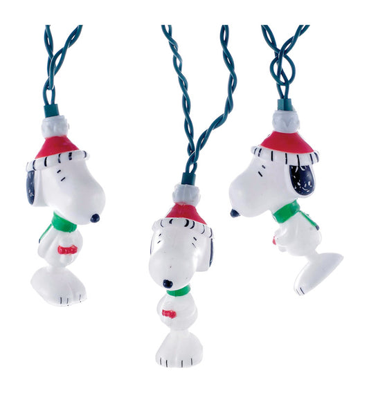 Kurt S. Adler Peanuts Incandescent Clear 10 ct Mini Light Set 11 ft.