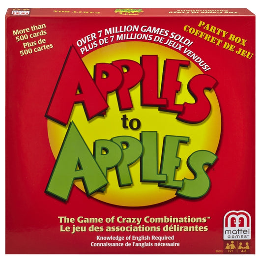 Mattel Apples to Apples Card Game Multicolored