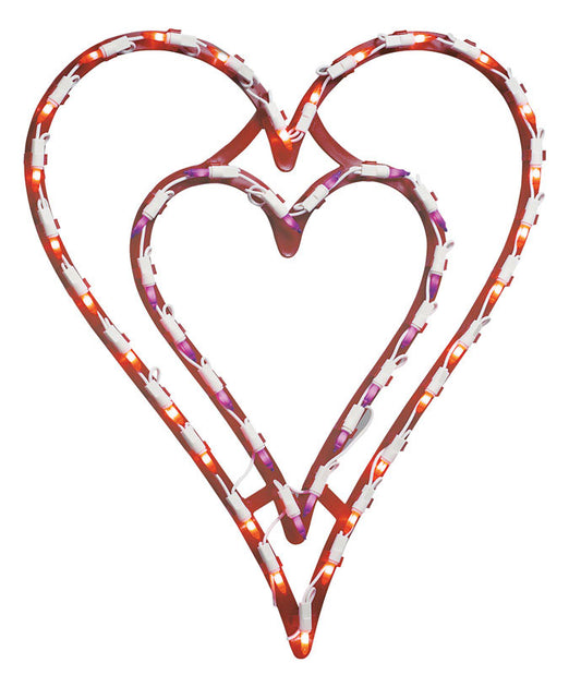 IG Design Valentine's Day Window Decor Acrylic 1 each