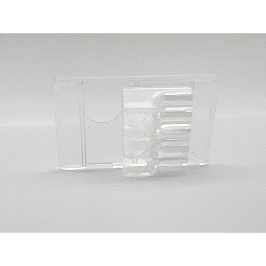 Plastic Peg Hook Bin Tag Holder 0.75 in. H X 2 in. W