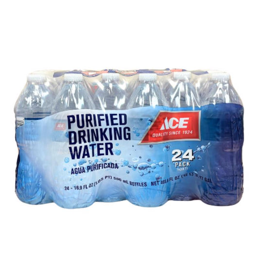 ACE Bottled Water 16 oz 24 pk