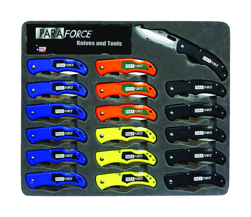 AccuSharp PARAFORCE Assorted 420 Steel 7 in. Folding Knife
