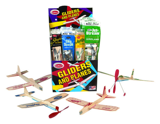 Guillow's Gliders and Planes Multi-Colored 1 pc