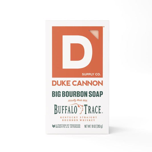 Duke Cannon Bourbon Oak Barrels + Aged Spirits Scent Bar Soap 10 oz 1 pk