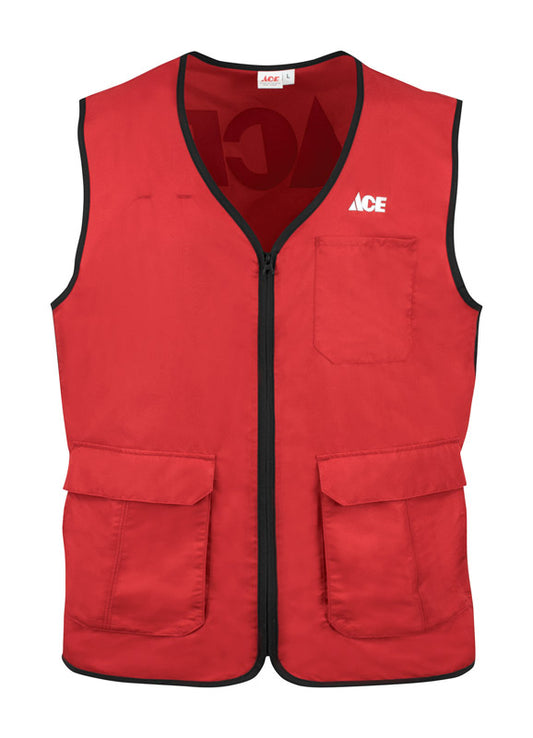 Artcraft No Snag XLT Sizes Men's Sleeveless V-Neck Red Vest