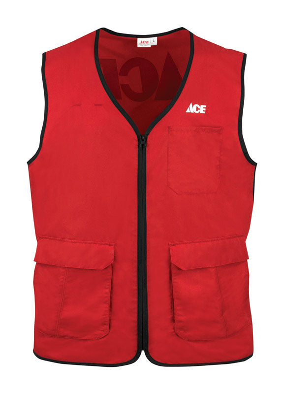 Artcraft No Snag LT Sizes Men's Sleeveless V-Neck Red Vest