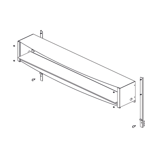 Lit Header LED Indoor Illuminated Sign Kit
