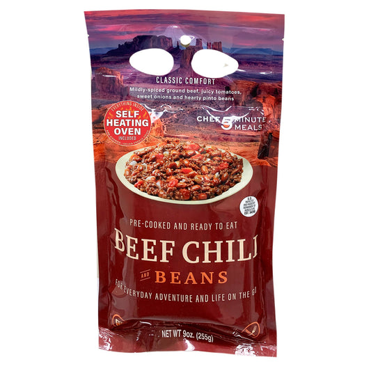 Backpack Mealkit-Beef Chili-12/PK