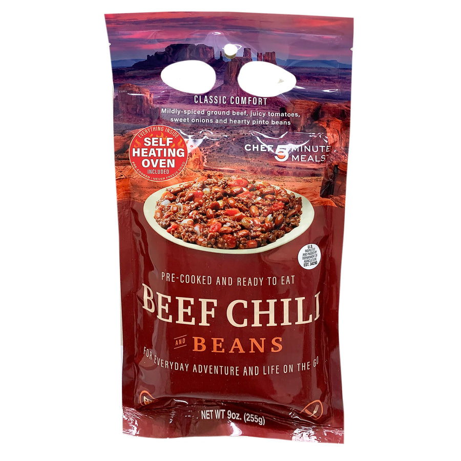 Backpack Mealkit-Beef Chili-12/PK