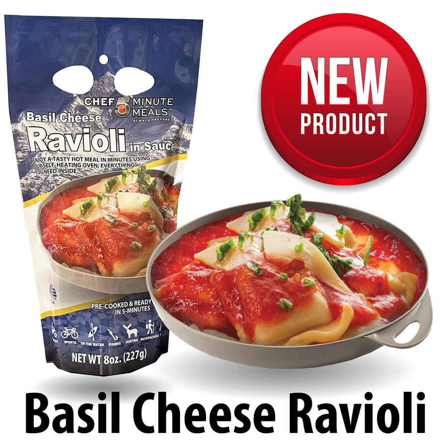 Backpack Meal Kit Basil Cheese Ravioli 8 oz – 12/CP