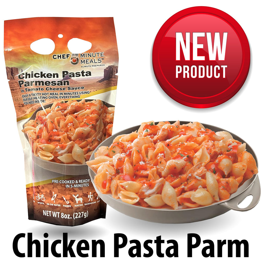 Backpack Meal Kit Chicken Pasta Parm 8 oz – 6/CP