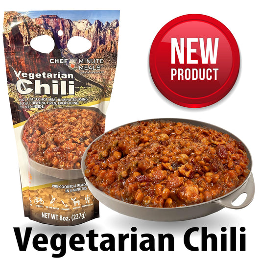 Backpack Meal Kit Vegetarian Chili 8 oz – 6/CP