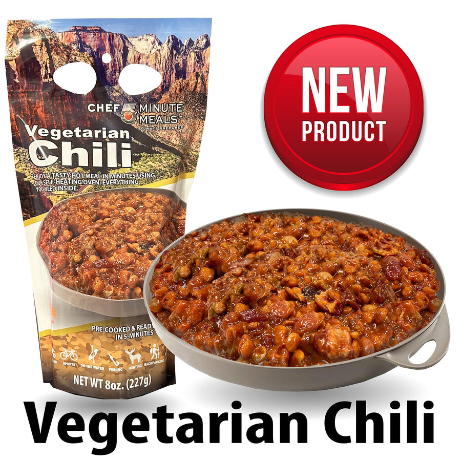 Backpack Meal Kit Vegetarian Chili 8 oz – 6/CP