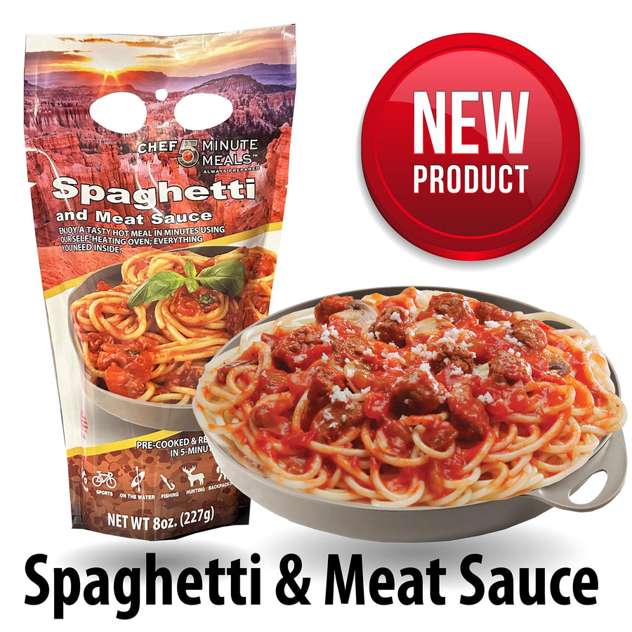 Backpack Meal Kit Spg & Meat Sauce 8 oz – 12/CP