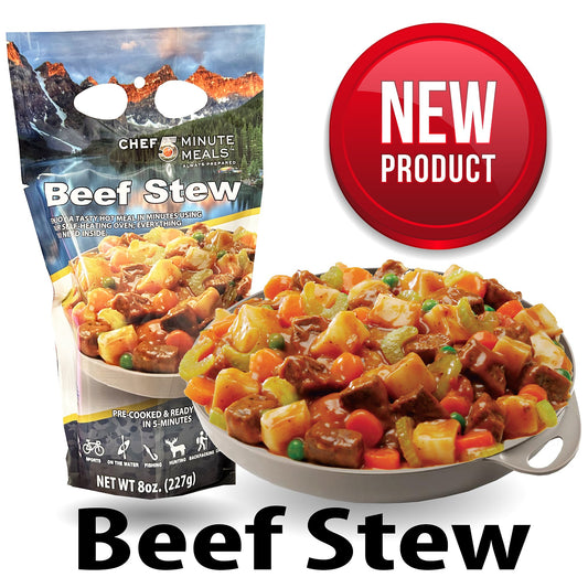 Backpack Meal Kit Beef Stew 8 oz – 6/CP