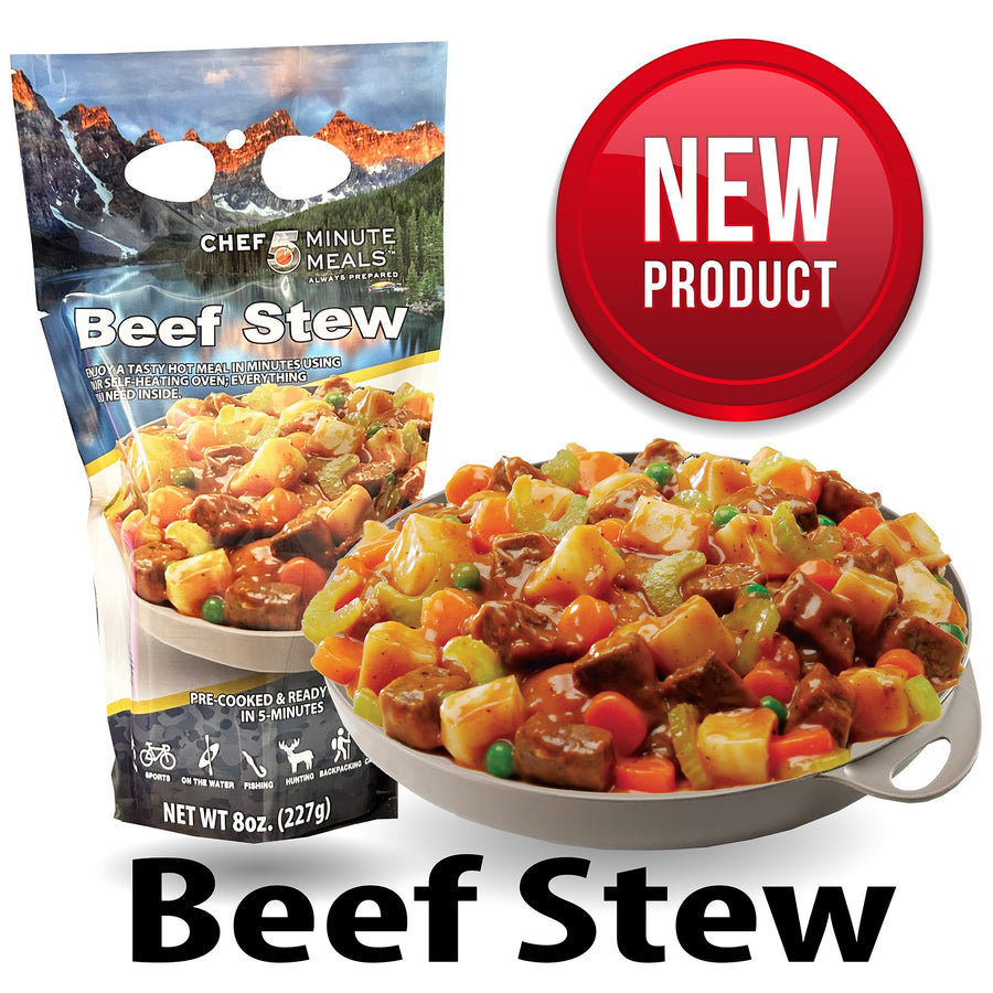 Backpack Meal Kit Beef Stew 8 oz – 6/CP