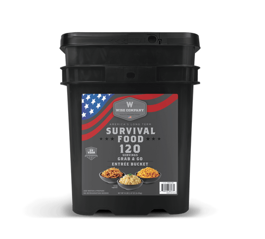 120 Serving Entree Only Grab & Go Bucket